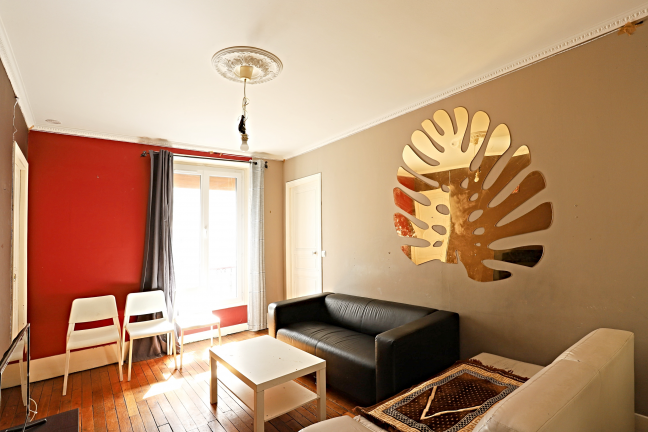 Vente Appartement  3 pices - 53m 75018 Paris